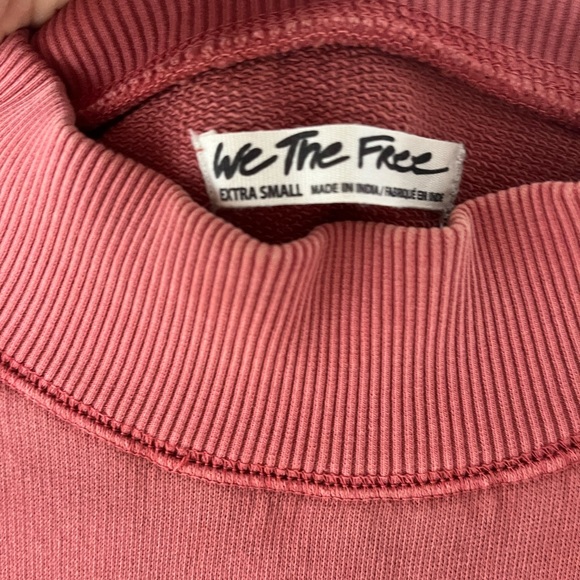 Free People Pixie sweatshirt in Rose Smoke Size XS - Picture 5 of 8